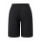 1pc Women'S Casual Polyester Shorts, Solid Color, All-Season, Woven Fabric, with Fake Drawstring Detail